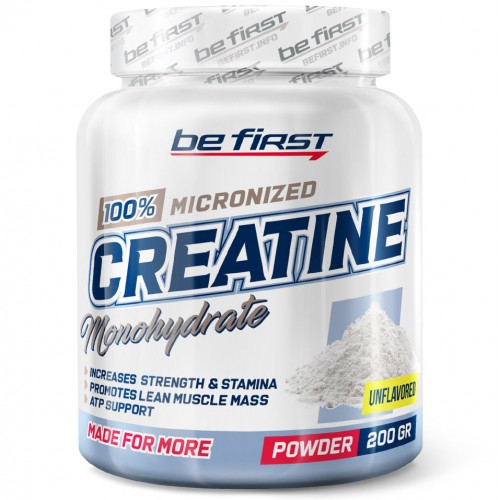 Be First 100% Micronized Creatine Monohydrate - 200 грамм купить ...